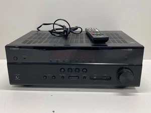 Yamaha schwarz RX-V385 Home Audio Receiver - Bild 1 von 6