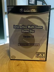 Gamecube Interactive Demo Disc Version 12 - Sealed - Picture 1 of 3