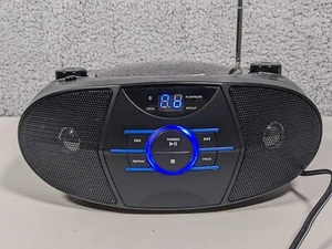Jensen CD-560 Mini Boombox CD-Bluetooth-Radio-Aux-W/Cord-2020 - Picture 1 of 9