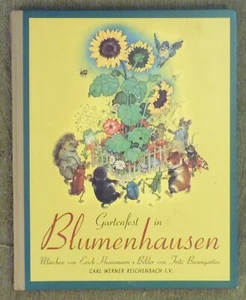 Fritz Baumgarten , Gartenfest in Blumenhausen , Bilderbuch , Weltbild , HC ,1999 - Picture 1 of 12
