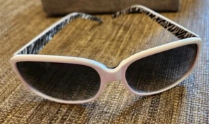 KATE SPADE VINTAGE ZEBRA WHITE SUNGLASSES 120 VITA/S 0TS1 MADE IN ITALY - Picture 1 of 8