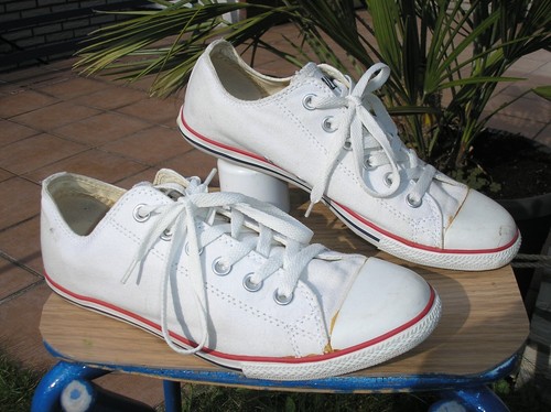 Sneakers originali Converse Chucks LO numero 40 bianche!!!
