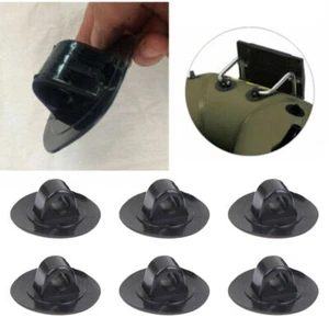 8stück Heckspiegel Schlauchboot Kajak Motorhalterung Motorhalter Clip Ständer - Bild 1 von 15