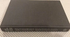 Dick Bartell Rowdy Richard FIRMATO LIBRO HC PIÙ LETTERA FIRMATA MAX PATKIN - Foto 1 di 6