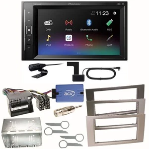 Pioneer DMH-A240DAB DAB+ Bluetooth Einbauset für Ford Focus C-Max Fiesta Transit - Bild 1 von 1