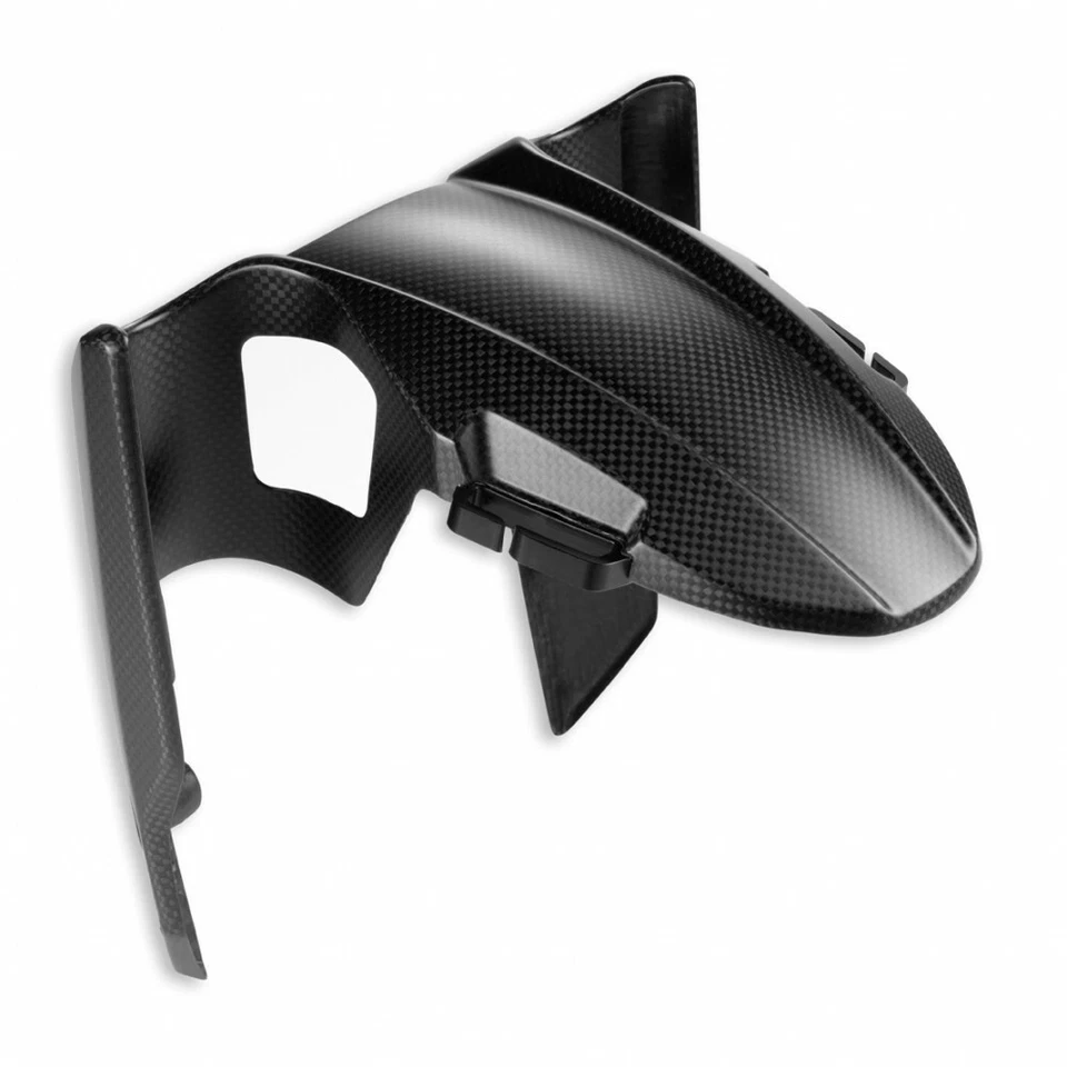 Guardabarros delantero corto de fibra de carbono Ducati Hypermotard e Hyperstrada 96989931A Foto 1 de 1