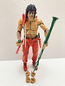 NECA First Blood Part II Classic Video Game Rambo 100% Complete 2014 - Near Mint