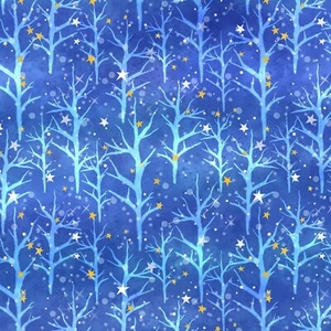 Feline Drive Fabric KITTEN CHRISTMAS Branch Texture Studio E Sold by the Yard - Picture 1 of 7