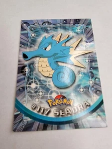 Topps Pokémon TCG Seadra #117 Glossy TV Animation Edition Card MP - Picture 1 of 9