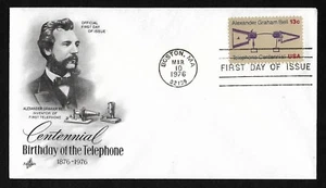 #1683 13c Telephone Centennial - Alexander Graham Bell - ArtCraft FDC - Picture 1 of 2