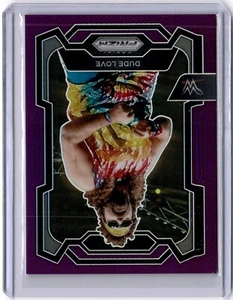 Dude Love 2024 Panini Prizm WWE Purple Prizm #119 WWE Legends #034/149 - Picture 1 of 2