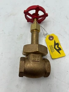 Milwaukee 3/4” Gate Valve 300S 0.90" Hole Heavy Duty Bronze - Picture 1 of 5