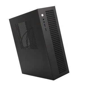 Mini PC ITX Computer Case Micro ATX Case Steel For Office - Bild 1 von 12