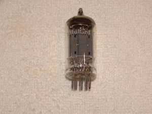 1 x 12AX7 Mullard Tube*Long Plates-Goal Post-O*Tested Super Strong*1958*#R8 - Picture 1 of 4