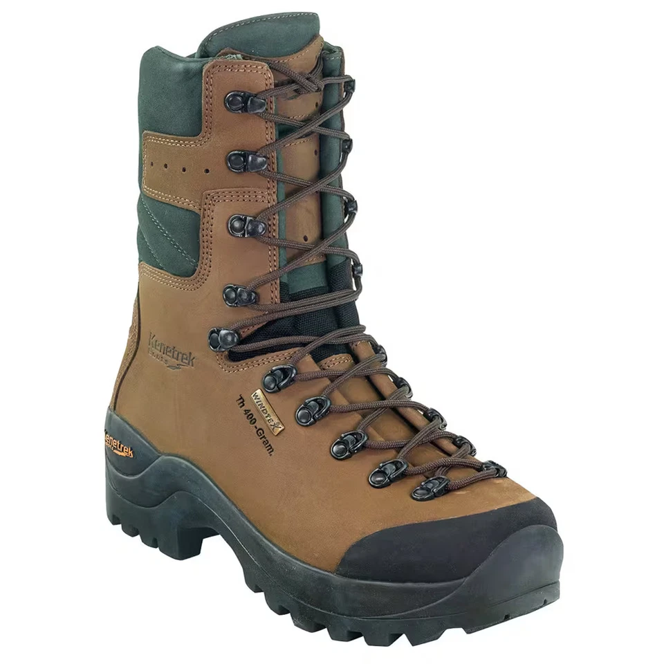 Kenetrek Mountain Guide 400 Brown Mountain Boots 10M (KE-427-G4-10M)