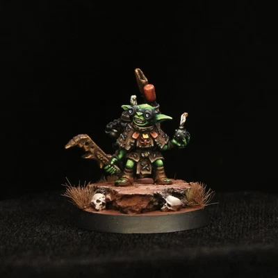 Reaper Pathfinder Bones FUMBUS, ICÓNICO DUENDE ALQUIMISTA D&D DND pintado a mano Foto 1 de 4
