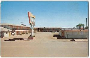 HOLBROOK MOTEL Holbrook, Arizona Route 66 Roadside c1950s Vintage Postcard - Bild 1 von 2