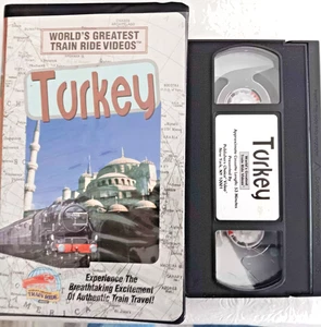 World's Greatest Train Ride Videos TURKEY VHS Railroad - Imagen 1 de 2