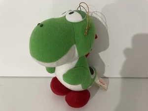 VINTAGE SUPER MARIO WORLD 6 INCH YOSHI PLUSH SOFT TOY BANPRESTO 1991 JAPAN SNES - Picture 1 of 5