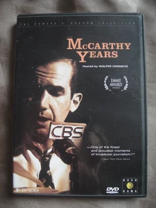 EDWARD R MURROW COLLECTION: MCCARTHY YEARS - DVD, UK compatible - Bild 1 von 2