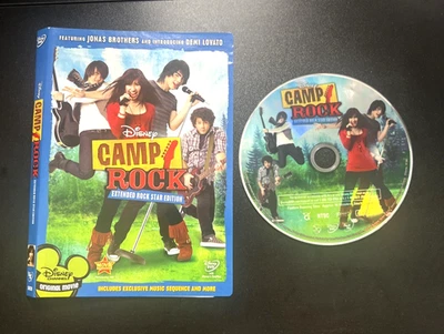 Camp Rock DVD Demi Lovato 2008 NR (USED) – DVD & ARTWORK ONLY, NO CASE Foto 1 de 4