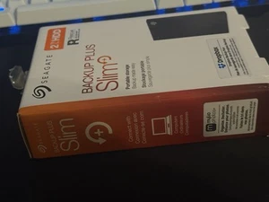 Seagate Backup Plus 1TB USB Portable External HDD (STBU1000100) - Afbeelding 1 van 2