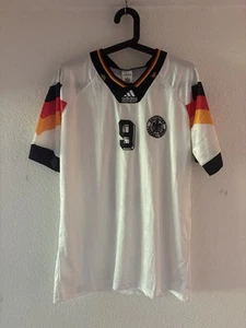 DFB Trikot Retro Nationalmannschaft- Rudi Völler Nummer 9 - Größe M - Bild 1 von 2