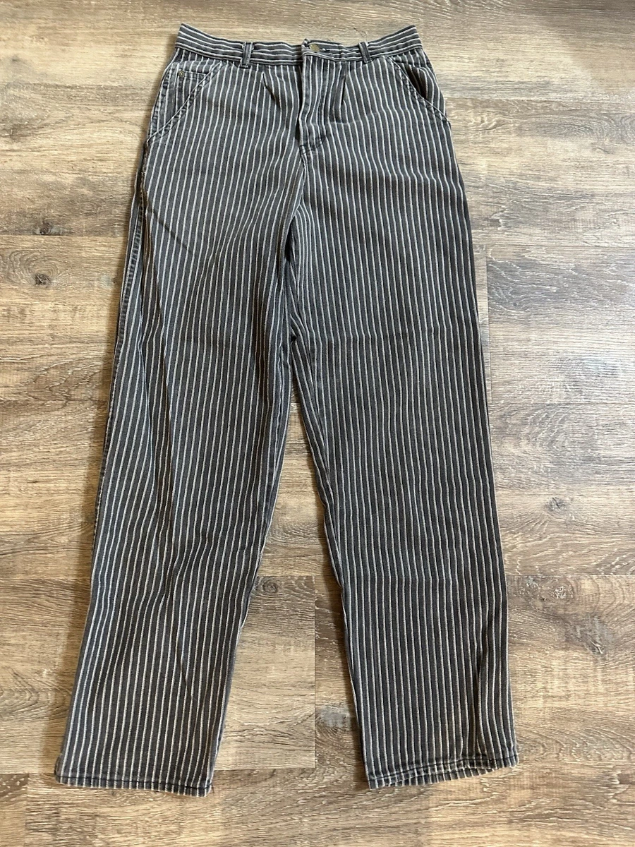 パンツ wide buggy stripe slacks used パンツ wide buggy stripe