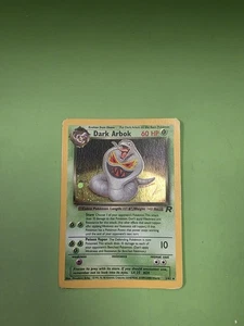 Pokémon TCG Dark Arbok Team Rocket 2/82 Holo Unlimited Holo Rare - Picture 1 of 2
