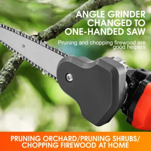 4/6inch Electric Drill Modified To Electric Chainsaw Saw Power Tool Attachment - Picture 1 of 13