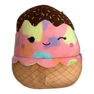 Squishmallows 8 Zoll Glady der Regenbogen Eis Plüsch - Geschenk für Kinder EUC - Bild 1 von 6