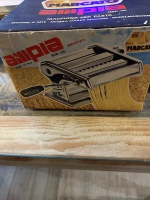VINTAGE MARCATO ATLAS 150 PASTA MACHINE MADE IN ITALY Excellent Condition - Image 1 of 4