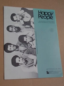 Temptations - Happy People US sheet music - Picture 1 of 1