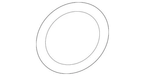 Junta de tubo de escape turbocompresor original GM 2014-2023 Cadillac ATS CTS 12638677 Foto 1 de 3