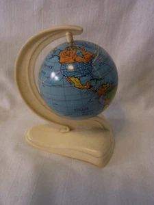 Small Globe Tin and Plastic 1960s Mid century German #BG - Picture 1 of 11