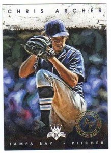 2016 Panini Diamond Kings Artist's Proof /99 #118 Chris Archer Rays
