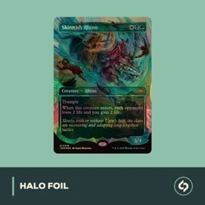 MTG | Skirmish Rhino V3 | TARKIR DRAGONSTORM | NM | EN | SHOWCASE | HALO FOIL - Bild 1 von 3