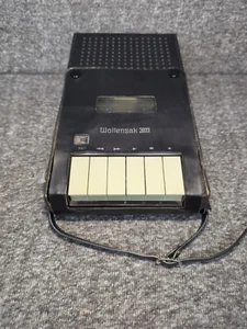 Vintage Cassette Recorder 3M Wollensak MidCentury W/Leather Case Not Tested  - Picture 1 of 16