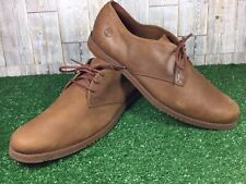 Timberland Yorkdale Braun Brown Leather Shoes (A29X2) - UK Size 12.5 - Soft Feel