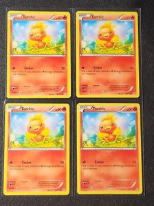 4x Torchic 25/160 Pokemon card XY Primal Clash common NM - Picture 1 of 1