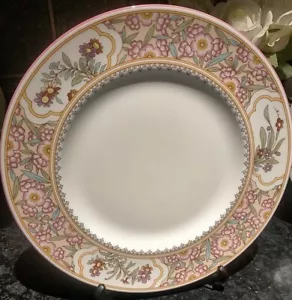 Minton Asian Flowers Round Plate 27cm - Picture 1 of 4