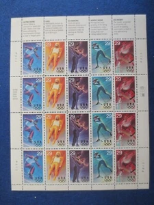 DOC's Scott 2811A Olimpiadas de Invierno 1994 29¢ - 20 MNH OG EN MUY BUEN ESTADO/XF - Imagen 1 de 4