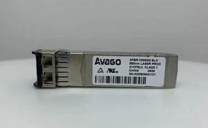 AVAGO AFBR-709SMZ 10GB ETHERNET 850NM 10GBASE-SR SFP+ TRANSCEIVER. - Picture 1 of 7