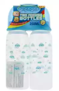 Griptight Feeding Bottle Two Pack  250ml - Picture 1 of 2