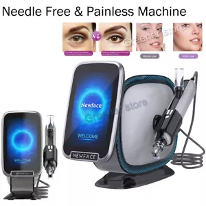 Painless Face Skin Lifting No-Needle Nano Therapy Machine Wrinkle Acne Removal - Foto 1 di 19