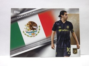 2021 TOPPS MLS SOCCER CARLOS VEGA-FF-5 FLAGS OF FOUNDATION MEXICO INSERT