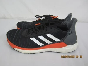 Adidas Solar Glide Para hombres Correr Caminar Entrenamiento Zapatos Gris Naranja Talla 10 - Imagen 1 de 17
