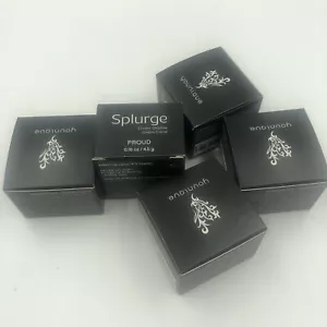 Lot of 5 Younique Splurge Cream Eye Shadow Proud (Dark Brown) New in Box - Picture 1 of 6