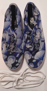 Vans Off The Wall Blue Jellyfish Skate Shoes - Imagen 1 de 5