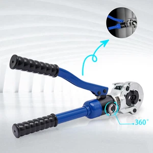 Hydraulische Presszange Ø12-Ø28mm für Verbundrohr und Fittings V Profile Crimp - Bild 1 von 20
